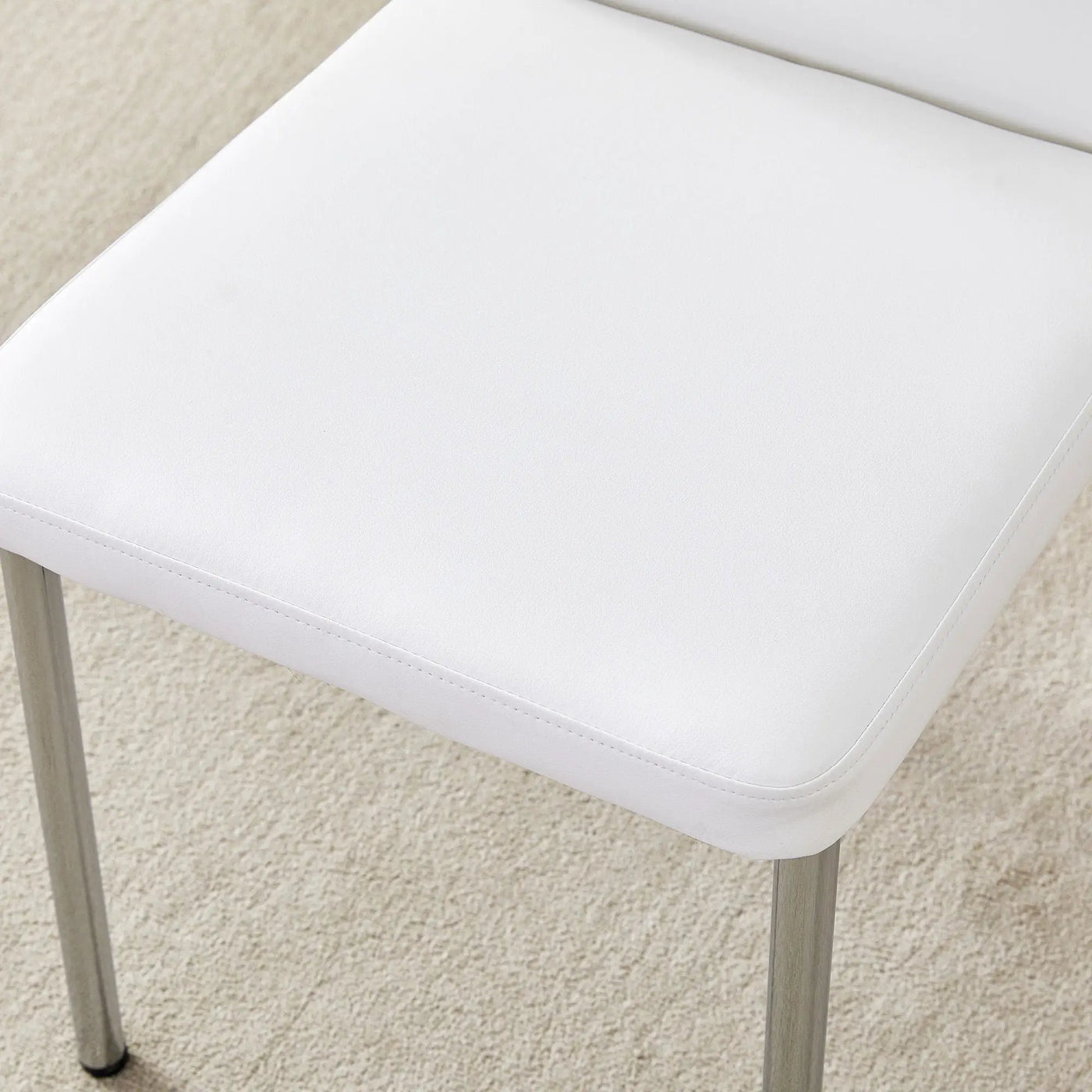Luxury Simple High Resilience Dining Chair With Metal Legs by HouseOfZazla