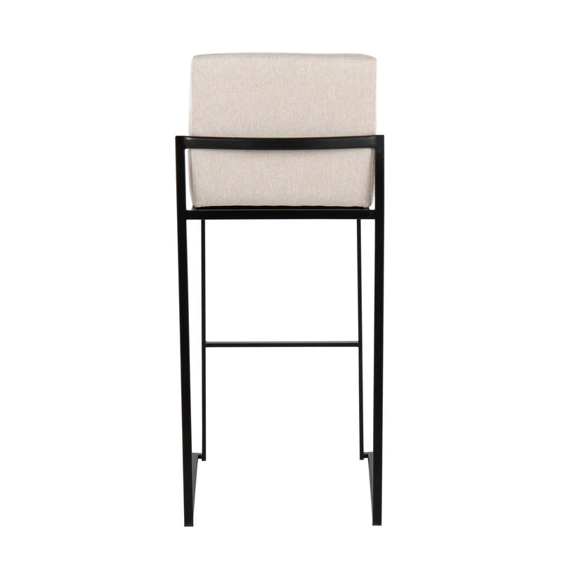 Fuji - Contemporary High Back Barstool Elegant Design by Unique Piece Furniture