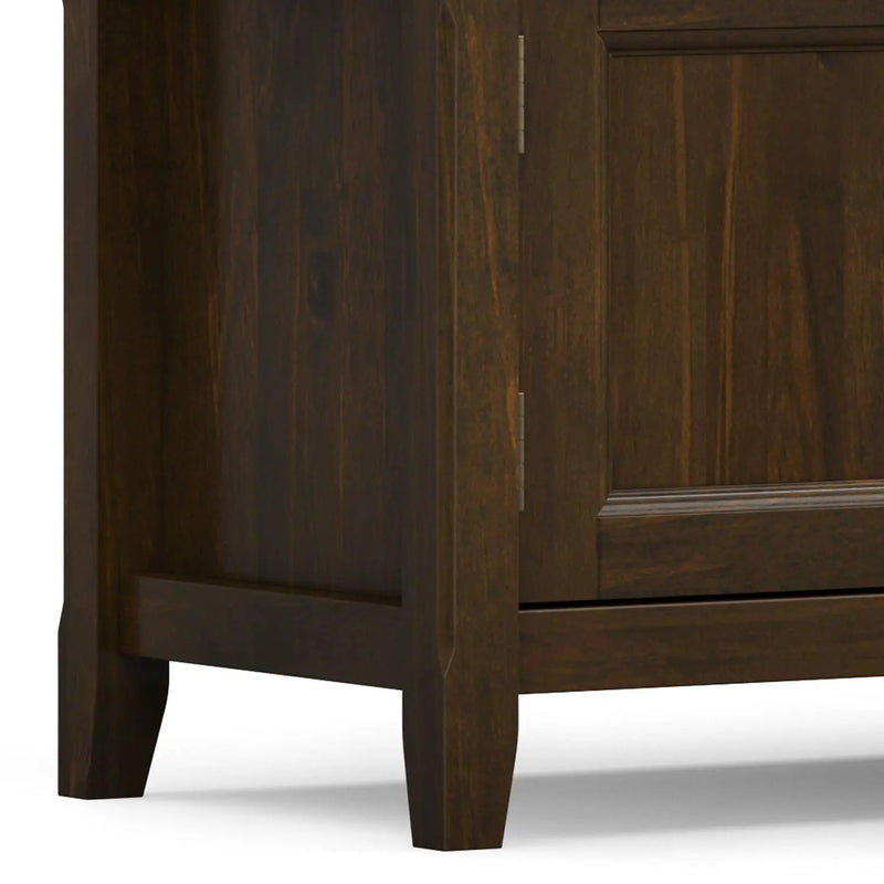 Burlington - Low TV Media Stand - Mahogany by Unique Piece Furniture
