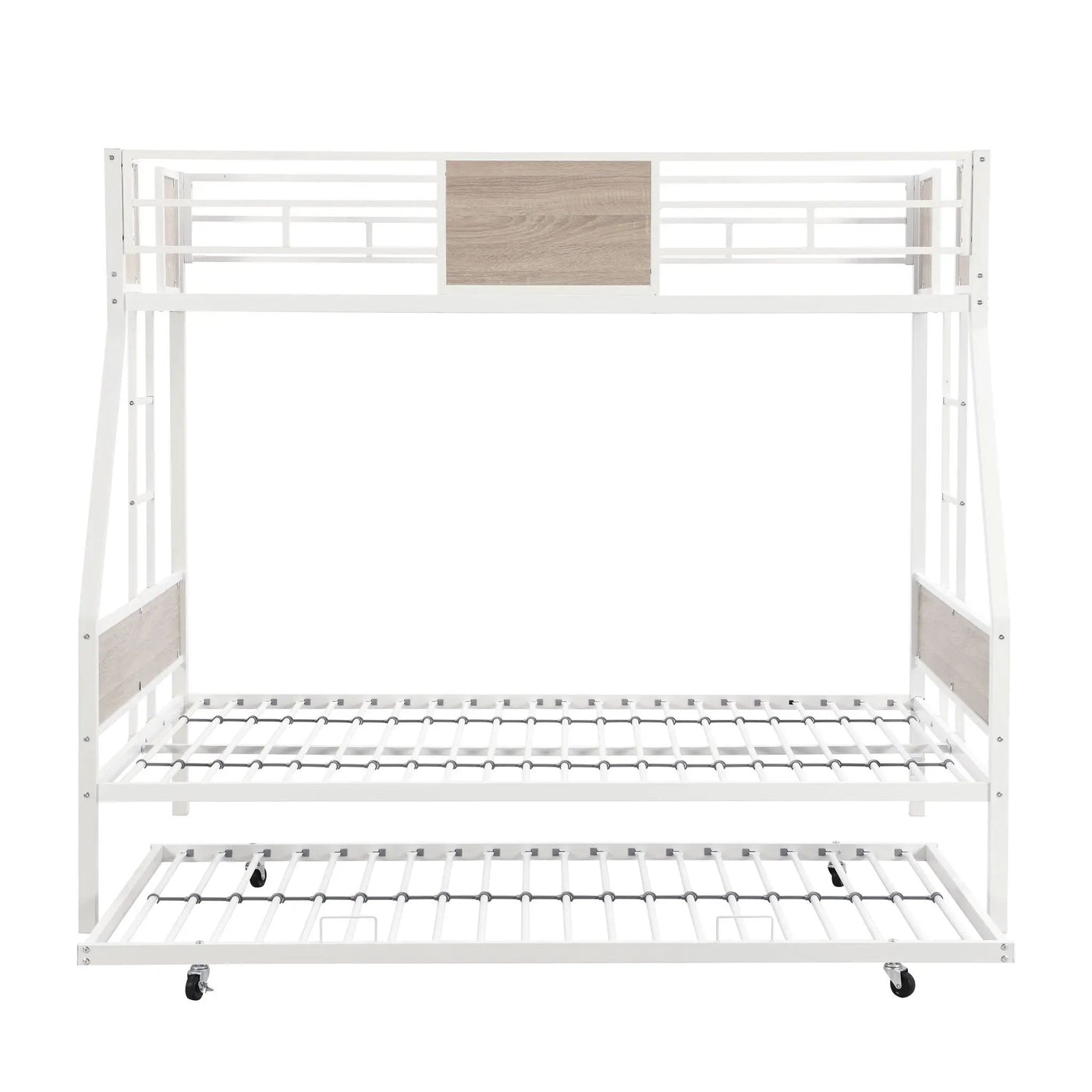Modern Metal Bunk Bed With Dual Side Ladder And Metal Desig by Unique Piece Furniture