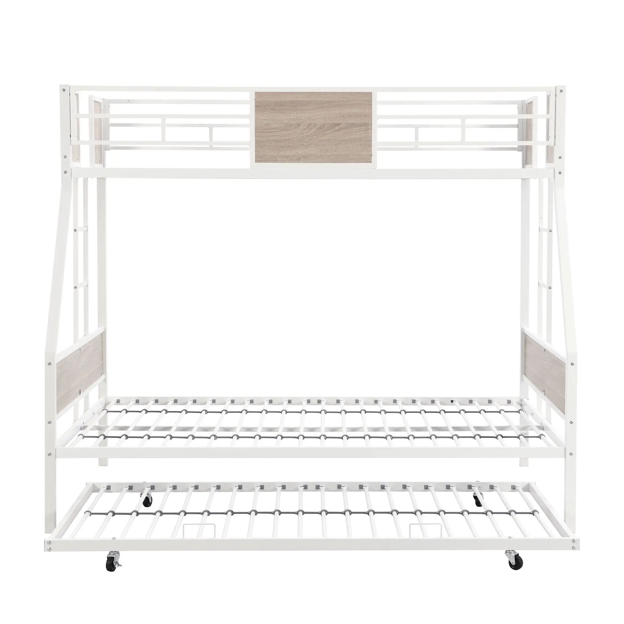 Modern Metal Bunk Bed With Dual Side Ladder And Metal Desig by Unique Piece Furniture