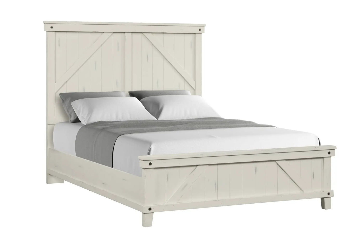 Industrial Farmhouse Bed by Unique Piece Furniture