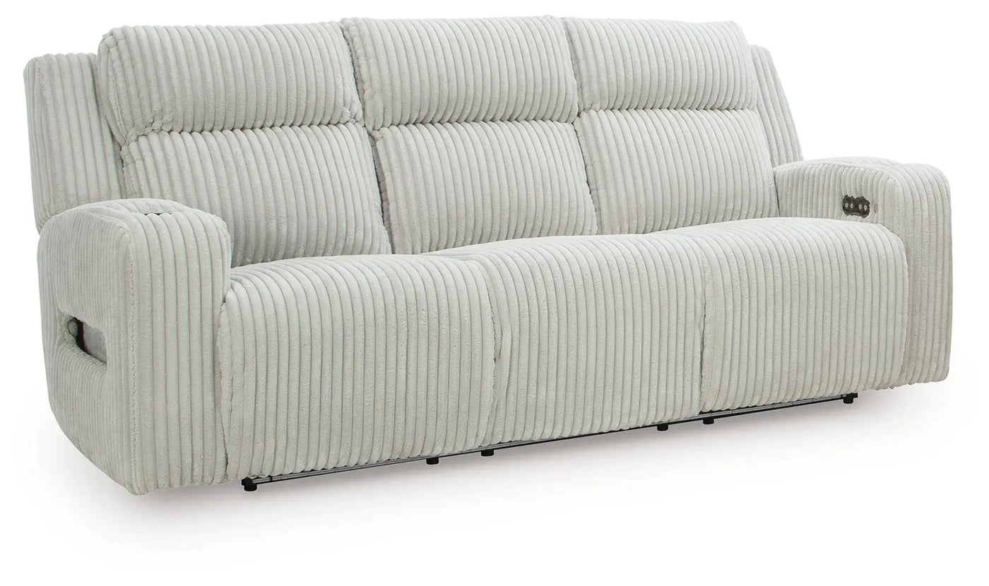 Forest Lake - Power Reclining Sofa With Adj Headrest by Unique Piece Furniture
