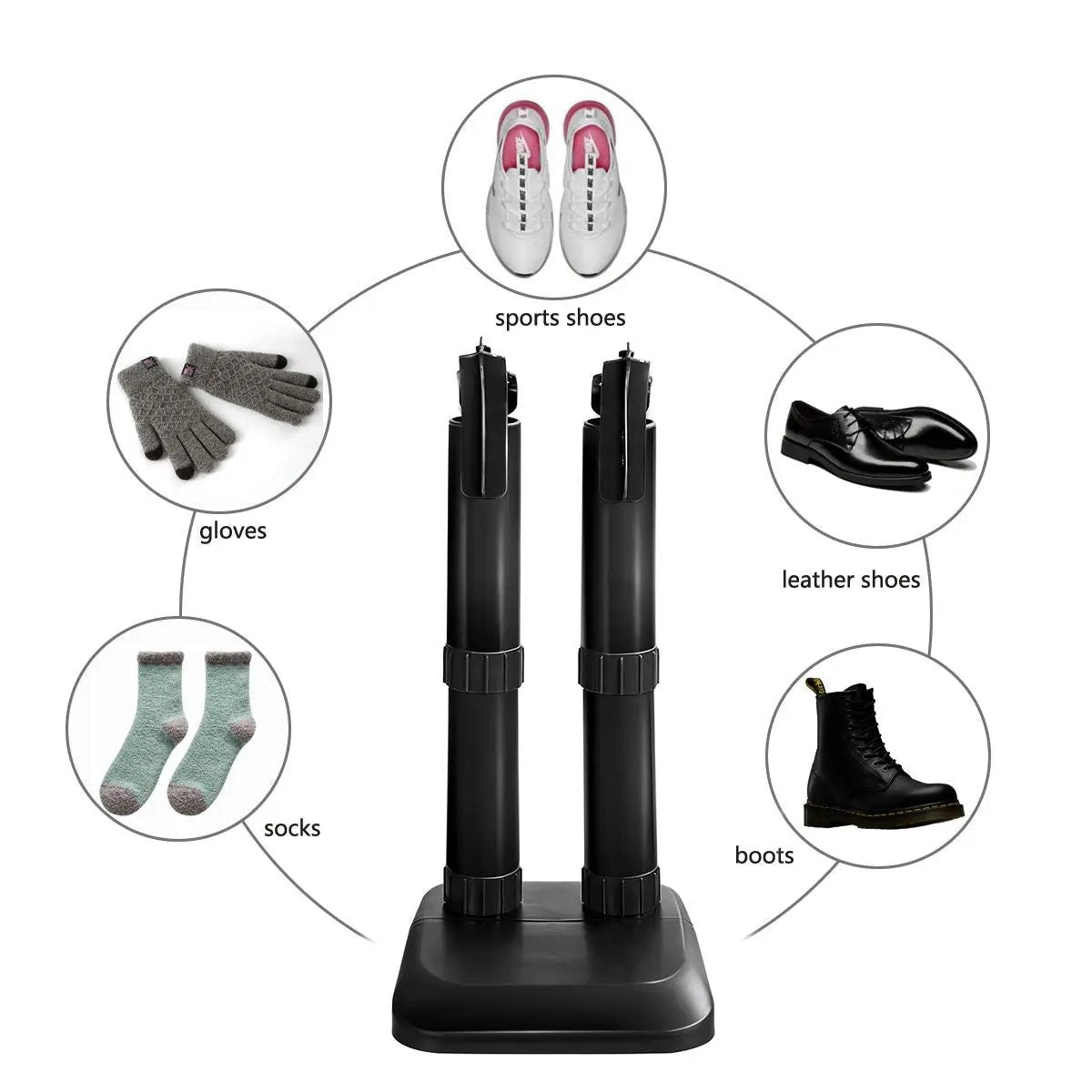 Electric Shoe Dryer Mighty Boot Warmer by DirectDeals
