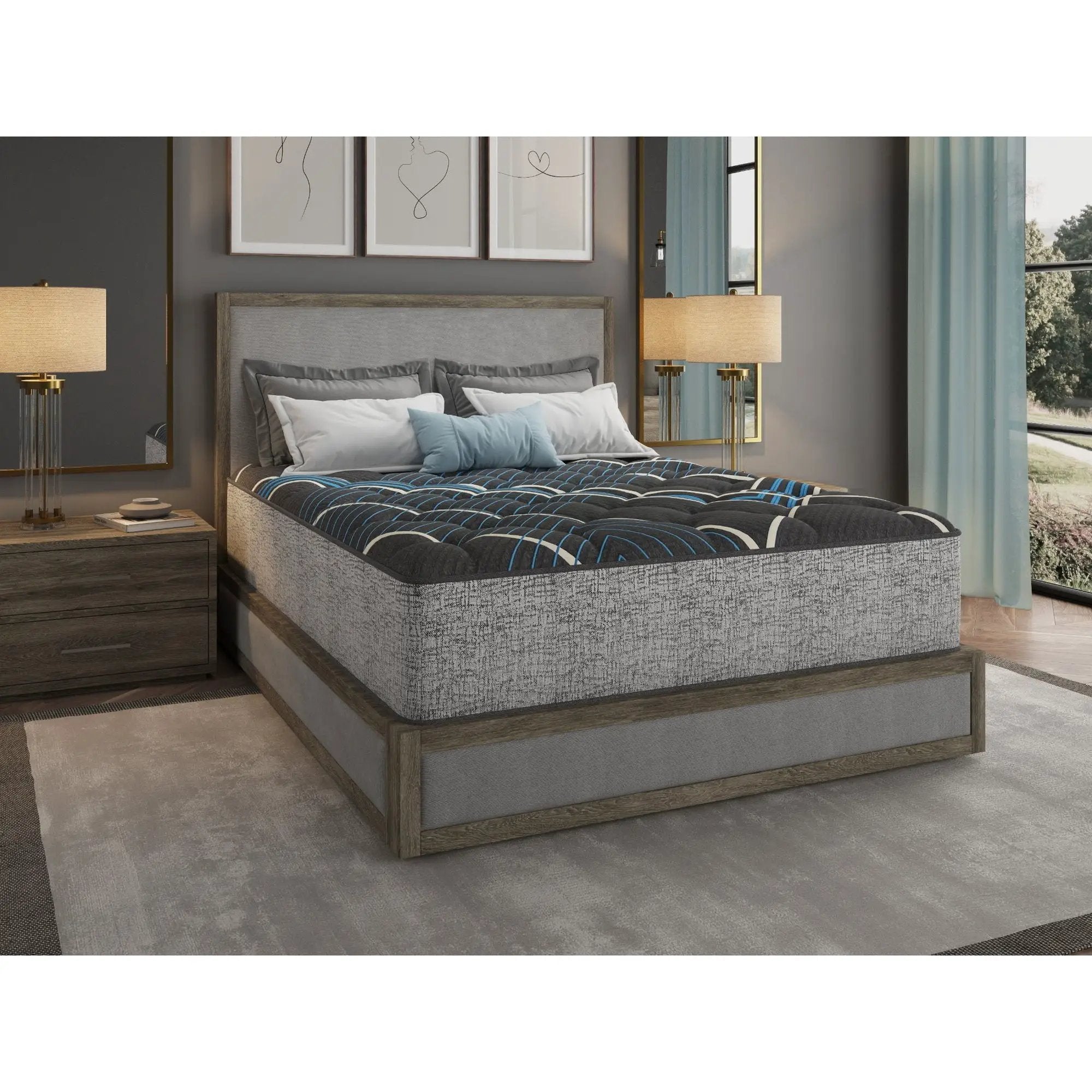 Comfort Care - 14" Hybrid Mattress With Individual Pocketed Coil, Medium Comfort by HouseOfZazla