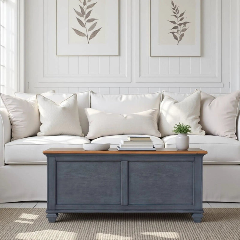 Lift-Top Coffee Table - Blue by HouseOfZazla