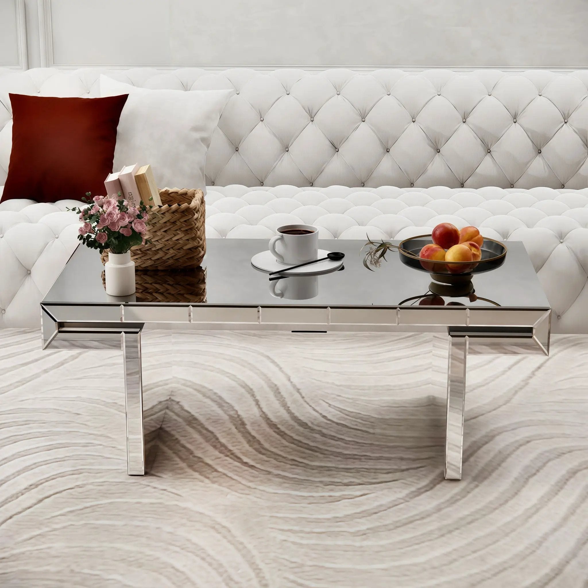 American Vintage Industrial Coffee Table, Double Tier Design by Unique Piece Furniture