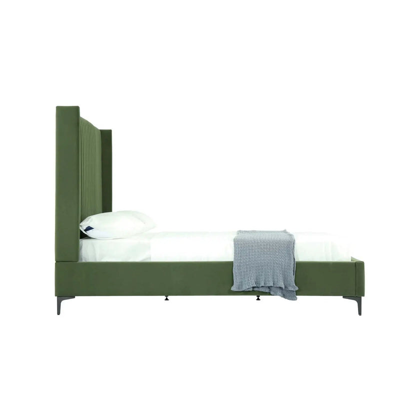 Promenade - Bed With Upholstered Headboard And Slats