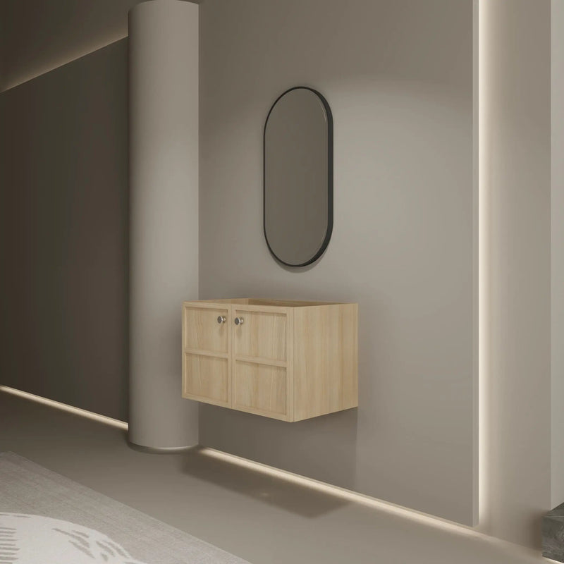 Modern Wall Mounted Bathroom Vanity With Soft Closing Doors by Unique Piece Furniture