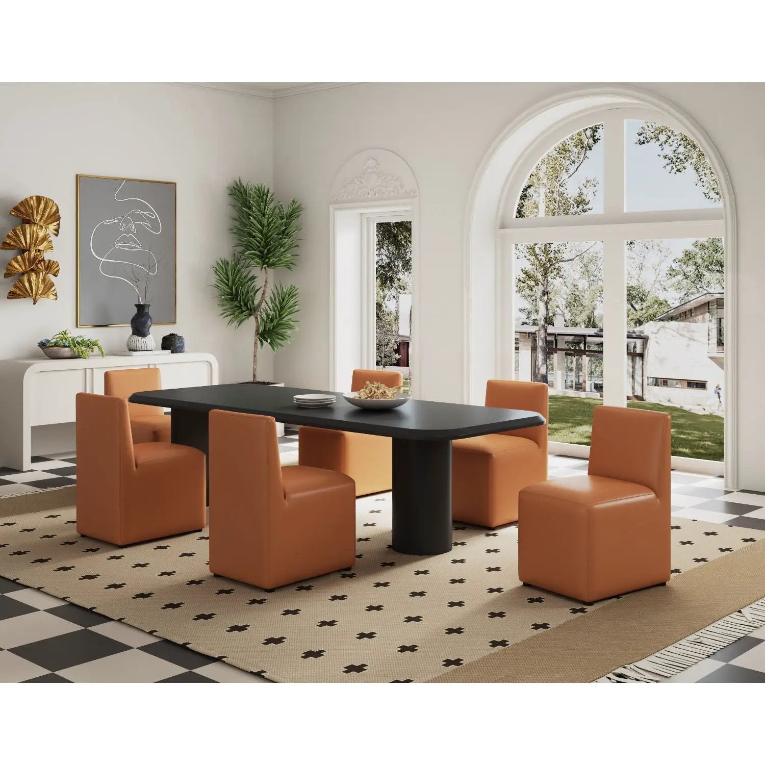 Anna - Square Dining Chair by HouseOfZazla
