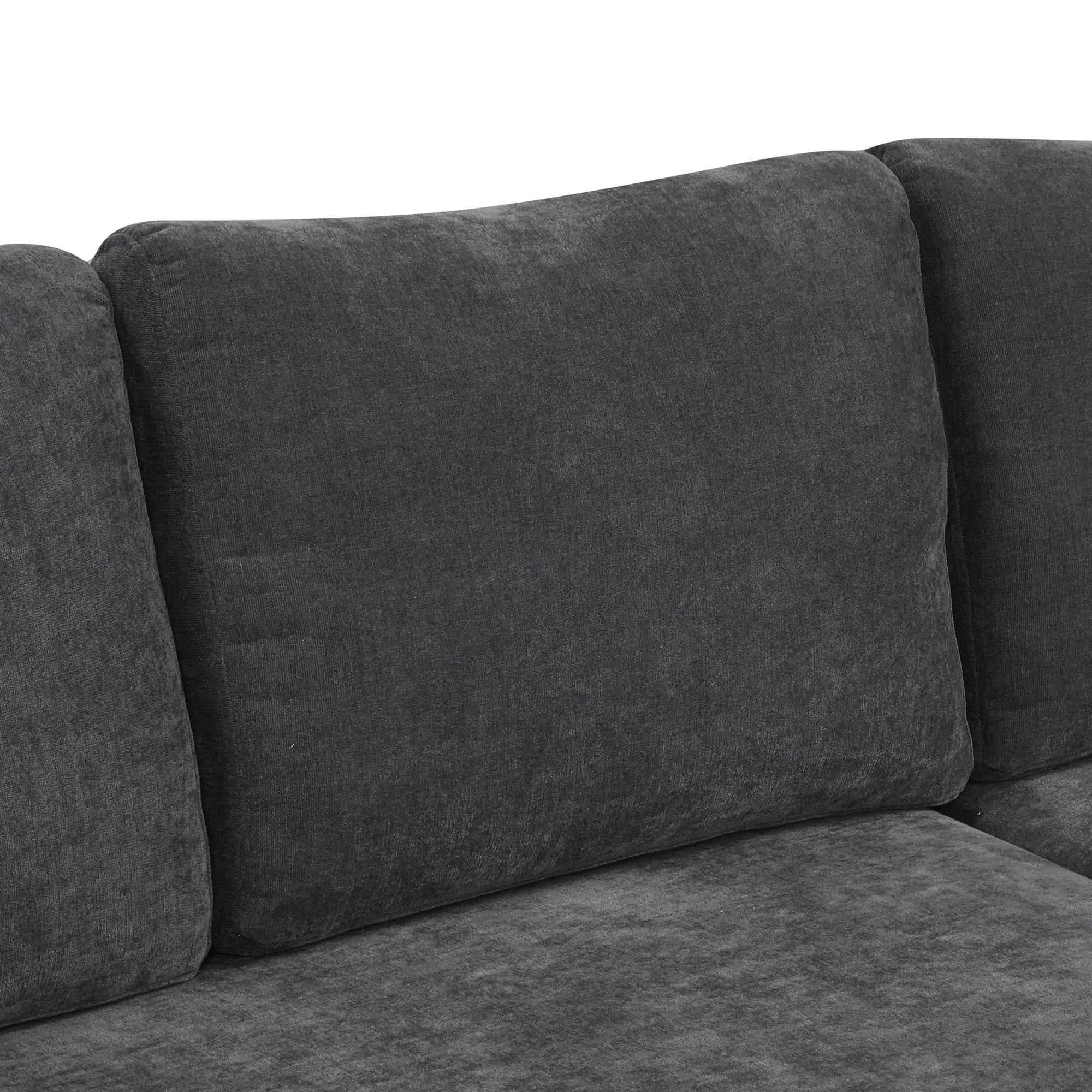 L-Shaped Sofa Convertible Sofa Bed Pull Out Sofa Sleeper With Two Back Pillows, Two USB Ports And Two Power Sockets For Living Room by HouseOfZazla