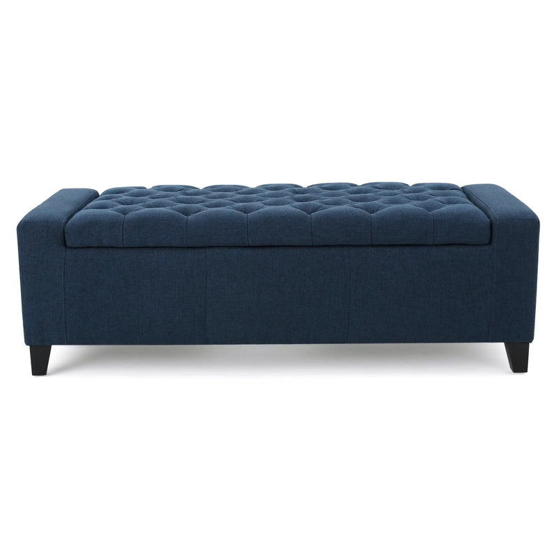 Guernsey Ottoman Storage With Tufted Top by HouseOfZazla