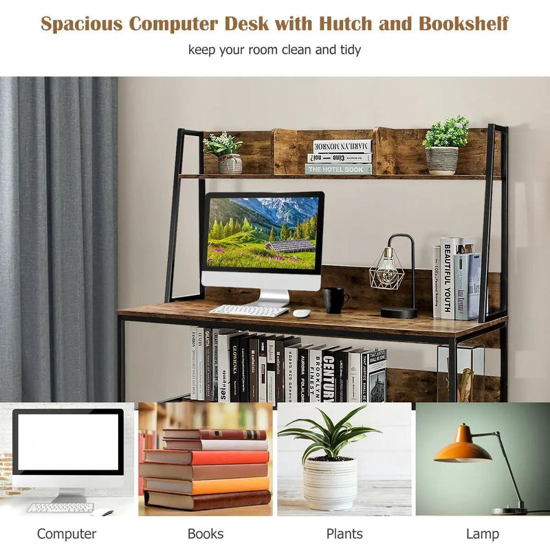 47-Inch Computer Desk Writing Study Table Workstation by DirectDeals