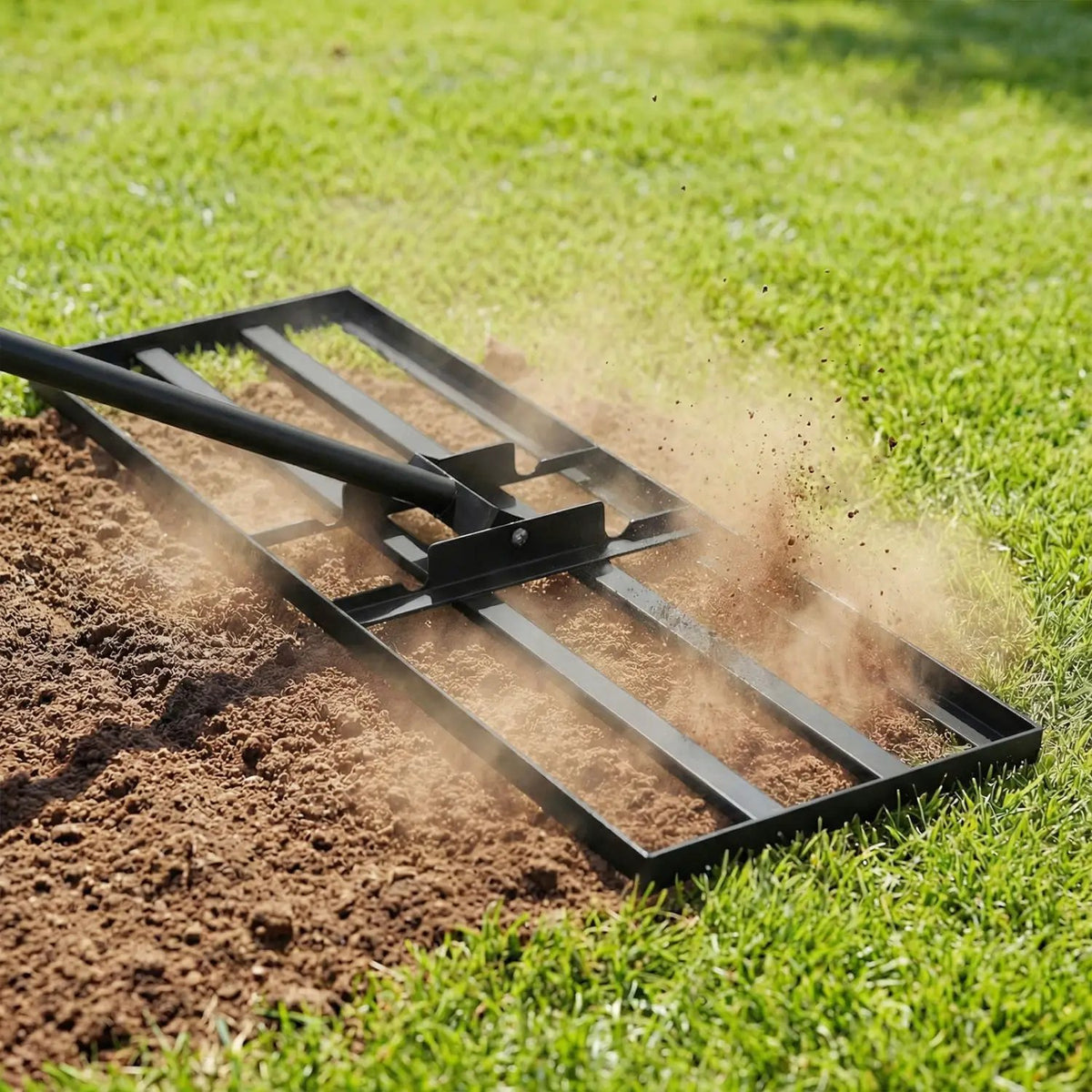 30 x 10 Inch Heavy Duty Lawn Level Tool with 69 Inch Handle, photo 4 of 24