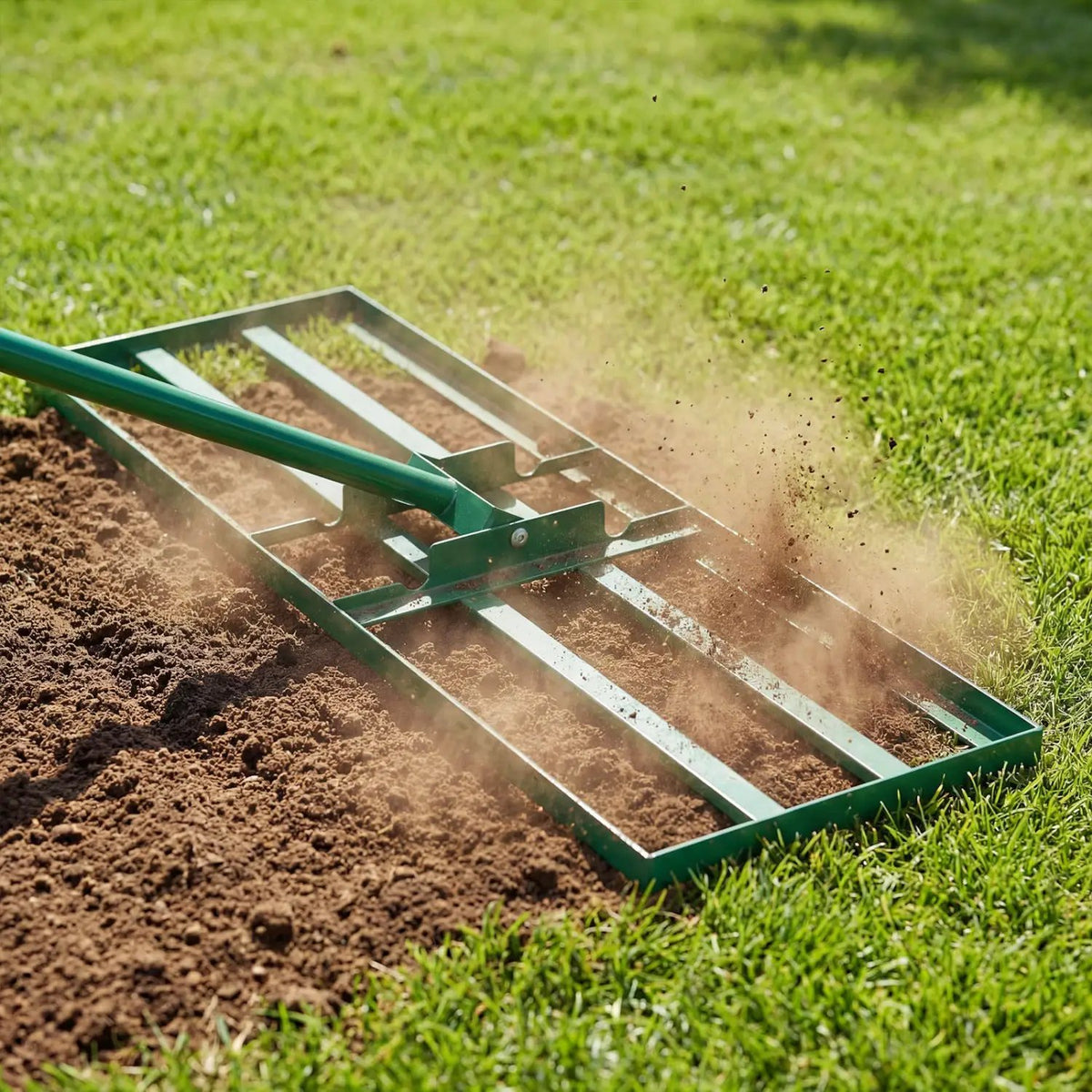 30 x 10 Inch Heavy Duty Lawn Level Tool with 69 Inch Handle, photo 18 of 24