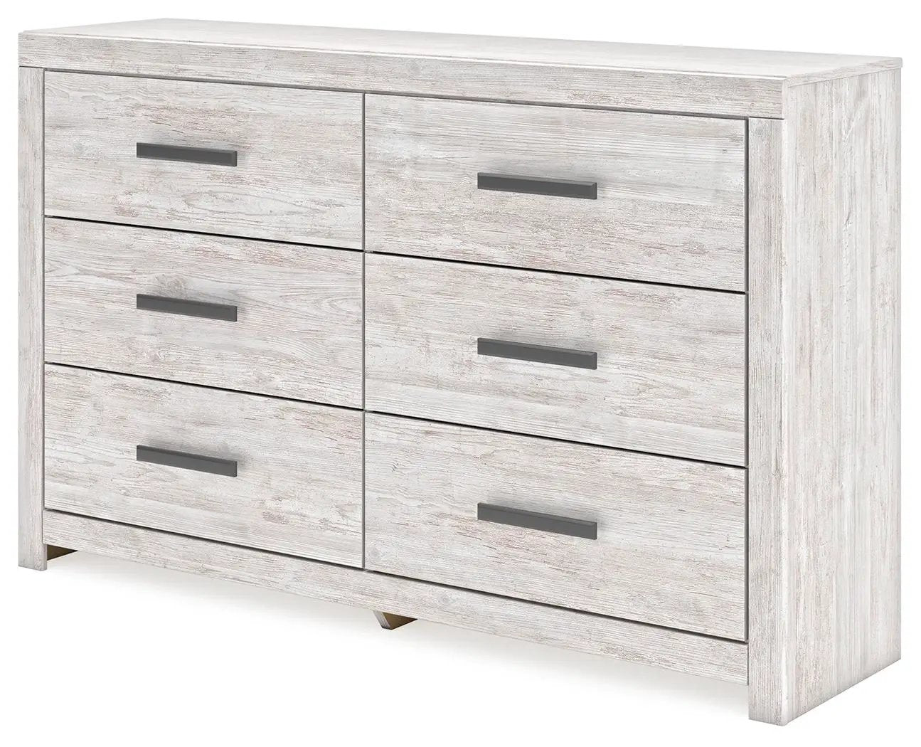 Cayboni - Six Drawer Dresser - Whitewash by Unique Piece Furniture