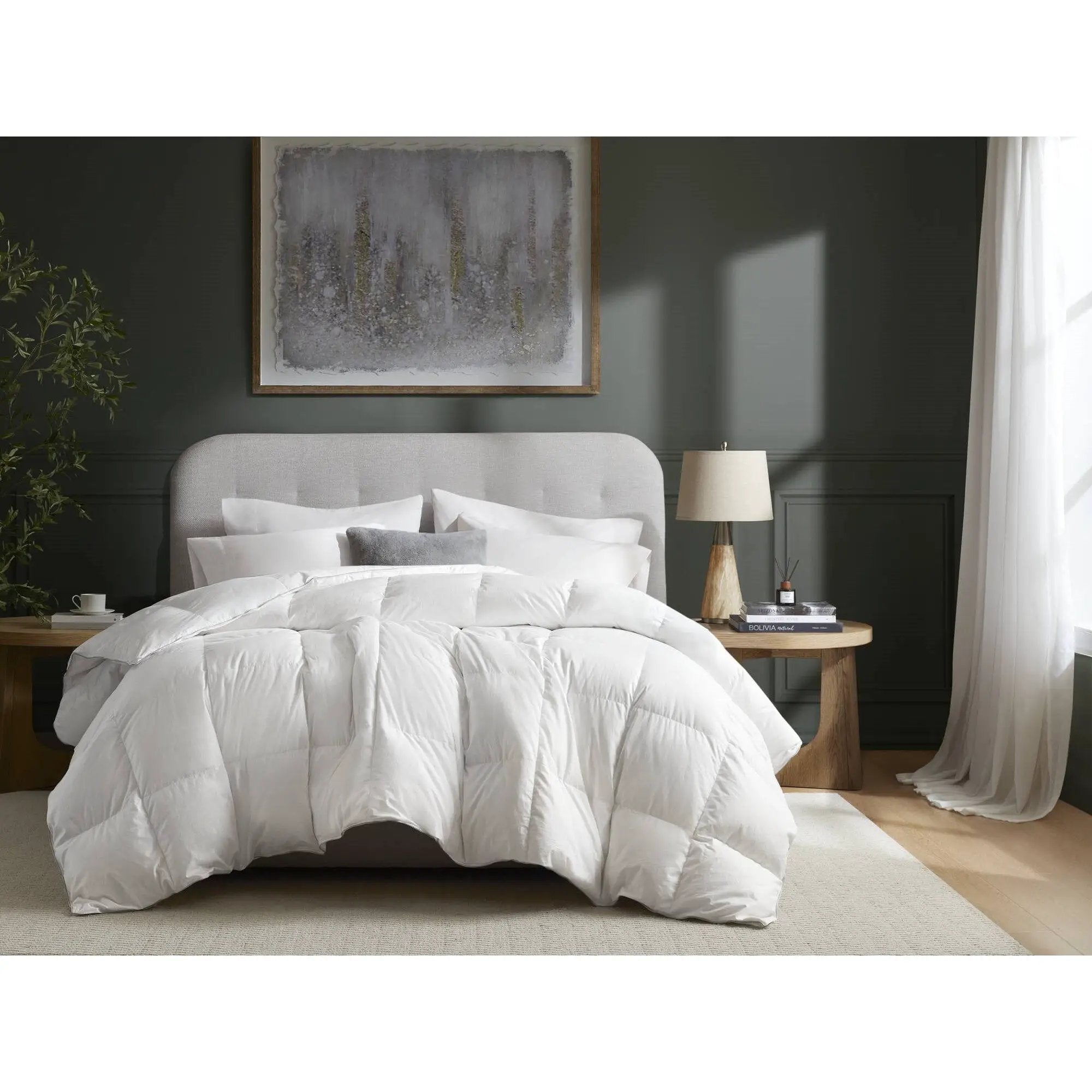 1 PC King/Cal King 100% Cotton Shell Comforter by HouseOfZazla