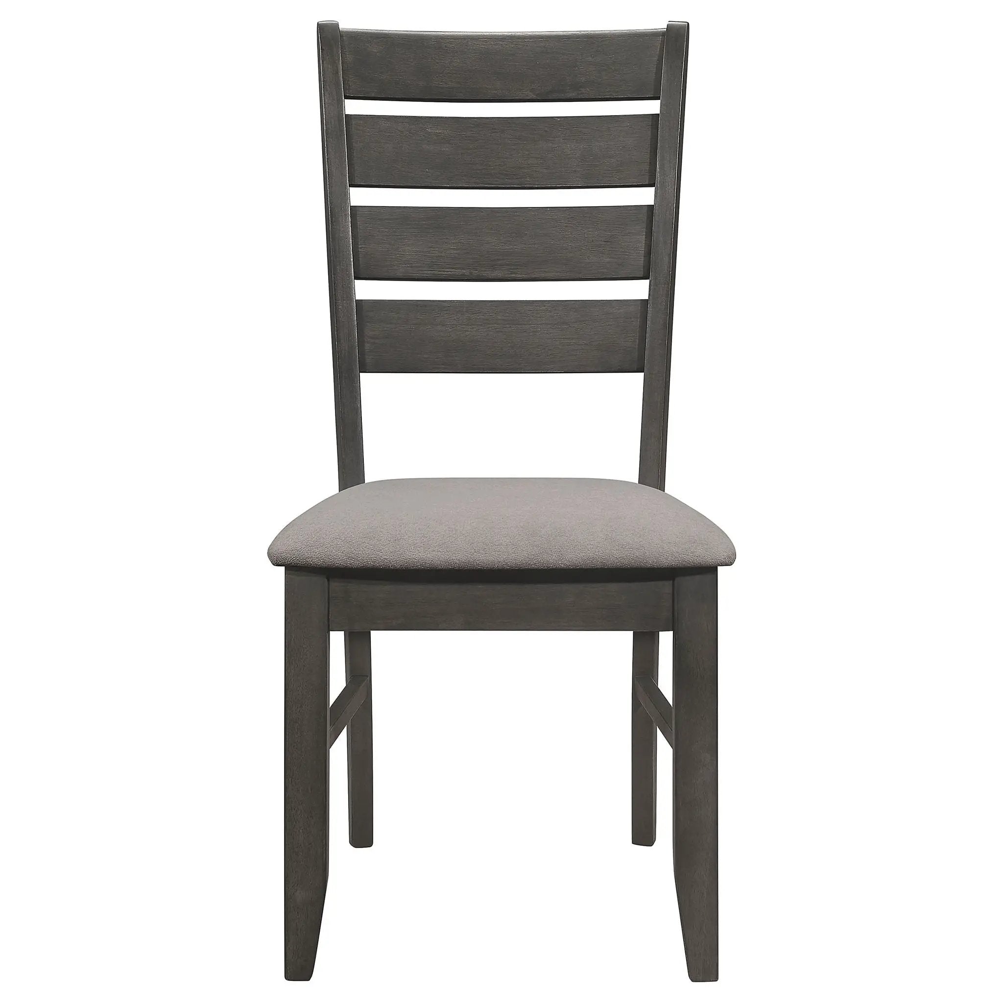 Dalila 6-piece Rectangular Dining Table Set Dark Grey by Unique Piece Furniture