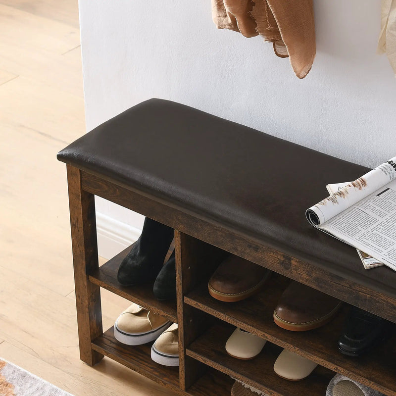 Height-Adjustable Shoe-Changing Bench by HouseOfZazla