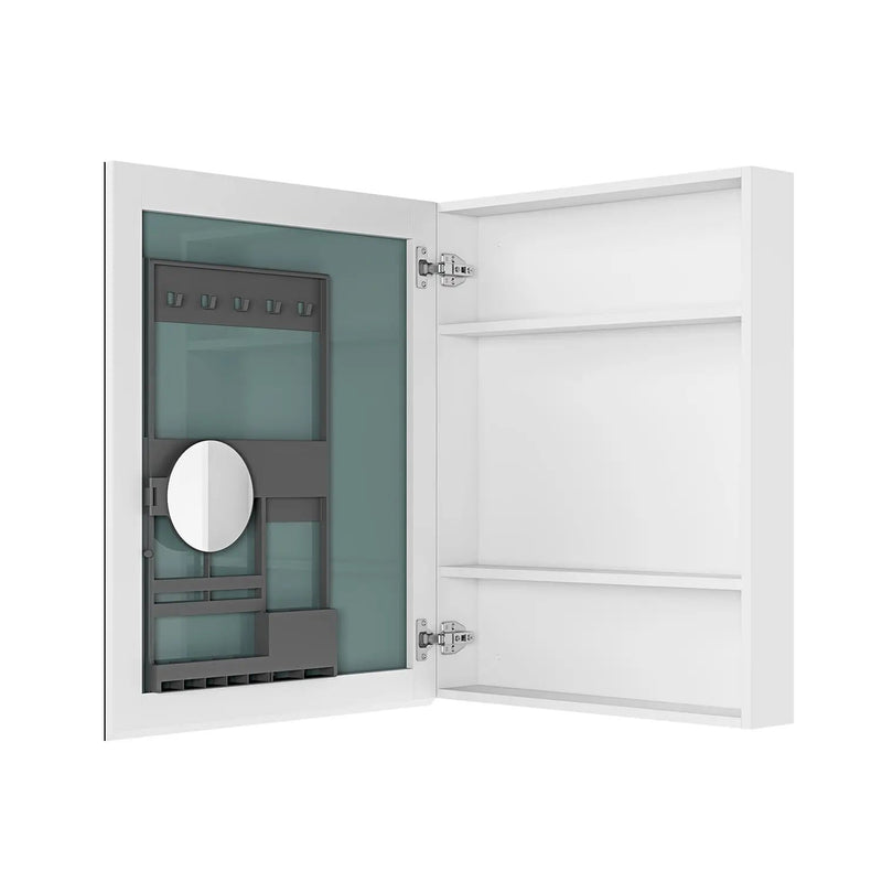 24'' W x 30'' H Surface Frameless Mirror Medicine Cabinet by HouseOfZazla