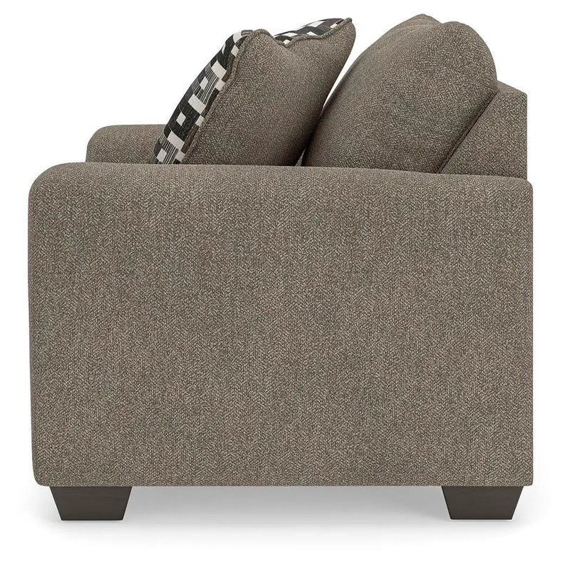 Triston-Peaks - Chair And A Half - Suede by Unique Piece Furniture