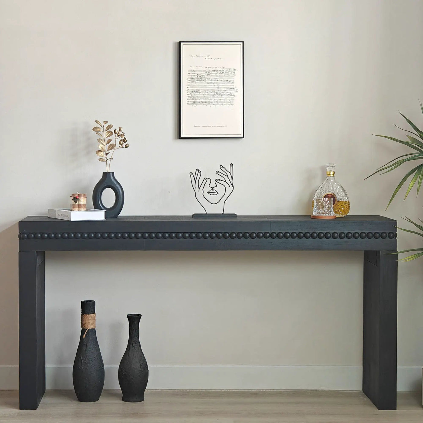 Modern Rustic Wood Table, Rectangular Living Room Center Table With Floating Top Design by Unique Piece Furniture