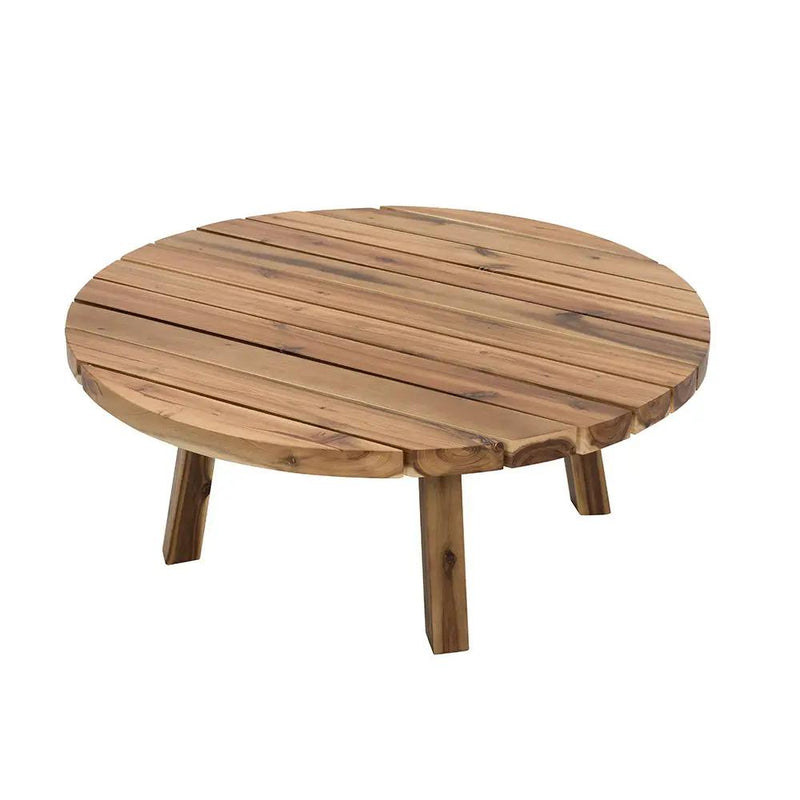 Round Table, Durable Solid Wood by HouseOfZazla