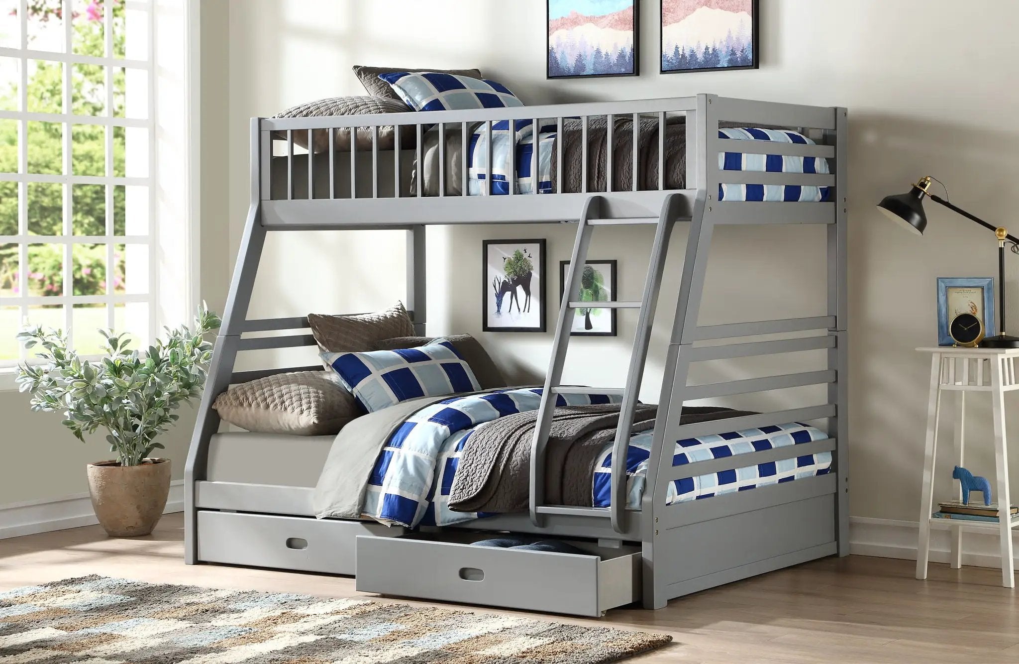 Jason - Bunk Bed With Storage by Unique Piece Furniture