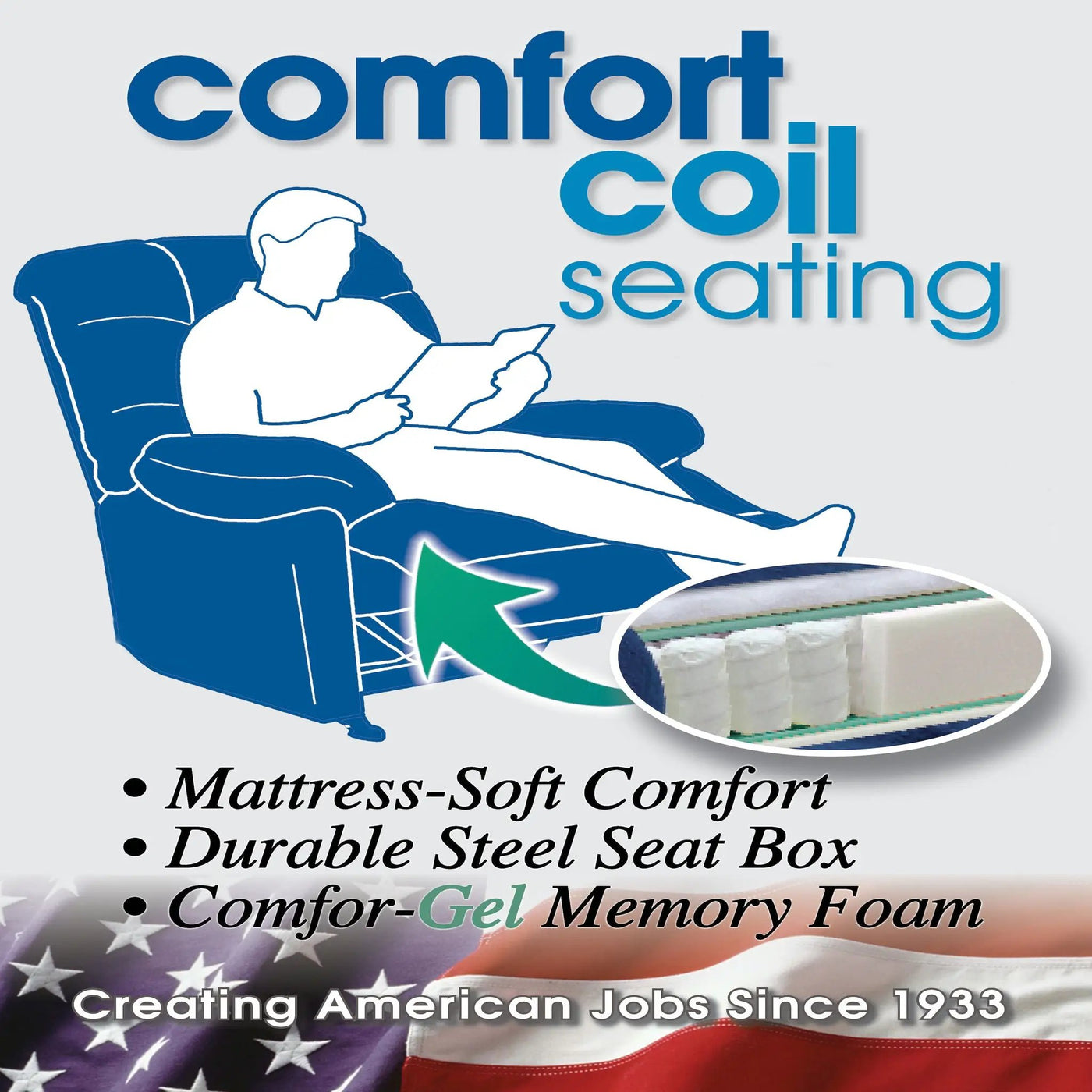 Sedona - Power Headrest Lay Flat Recliner by Unique Piece Furniture