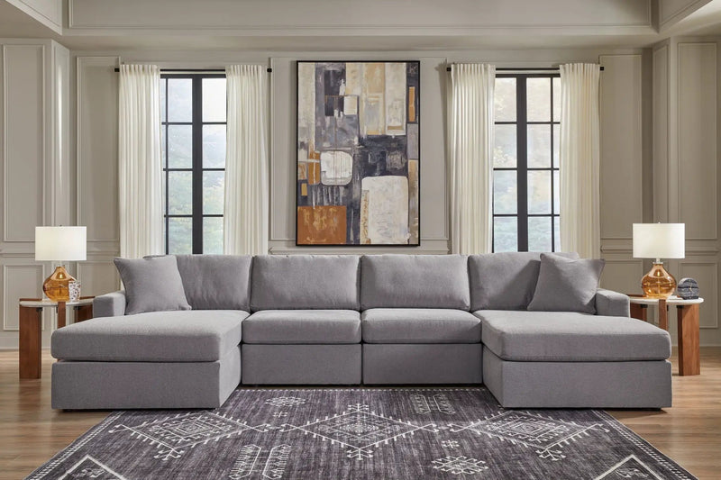 Modmax - Sectional - Granite by Unique Piece Furniture