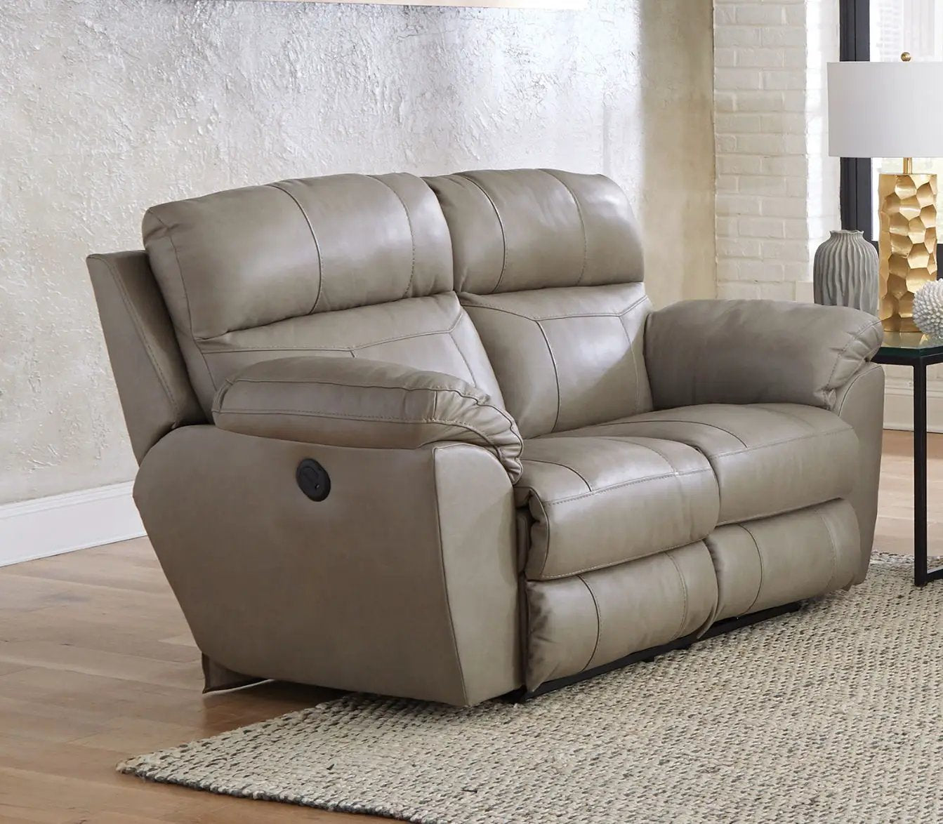 Costa - Power Lay Flat Reclining Loveseat by Unique Piece Furniture