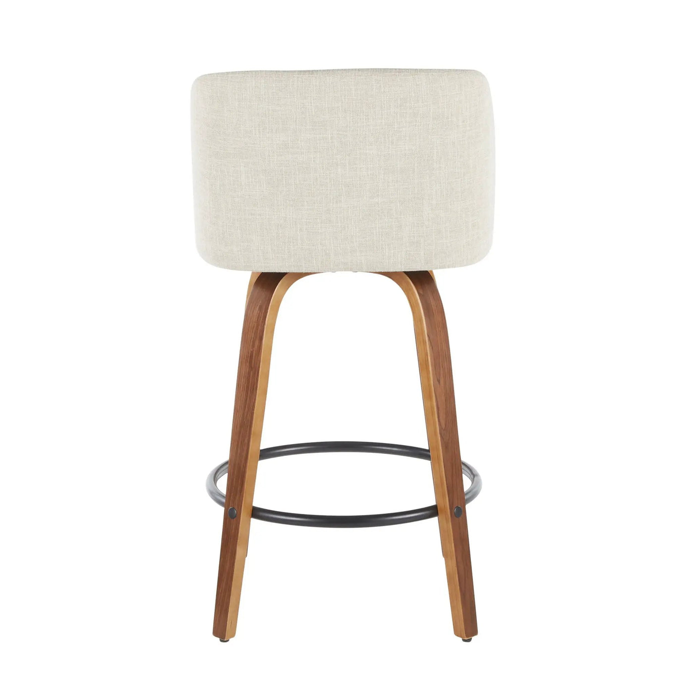 Toriano - Mid-Century Modern Counter Stool (Set of 2) by HouseOfZazla