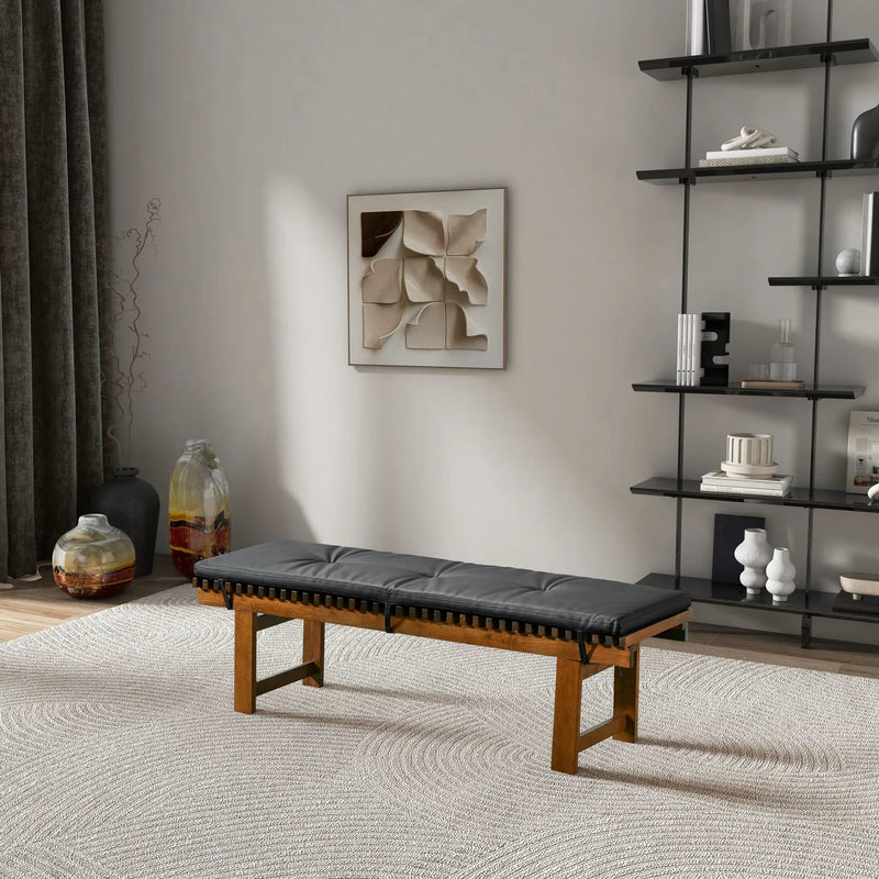 Lucia - Bench - Black by HouseOfZazla