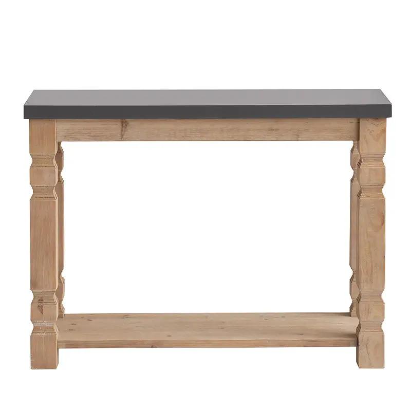 Rustic And Modern Console Table by Unique Piece Furniture