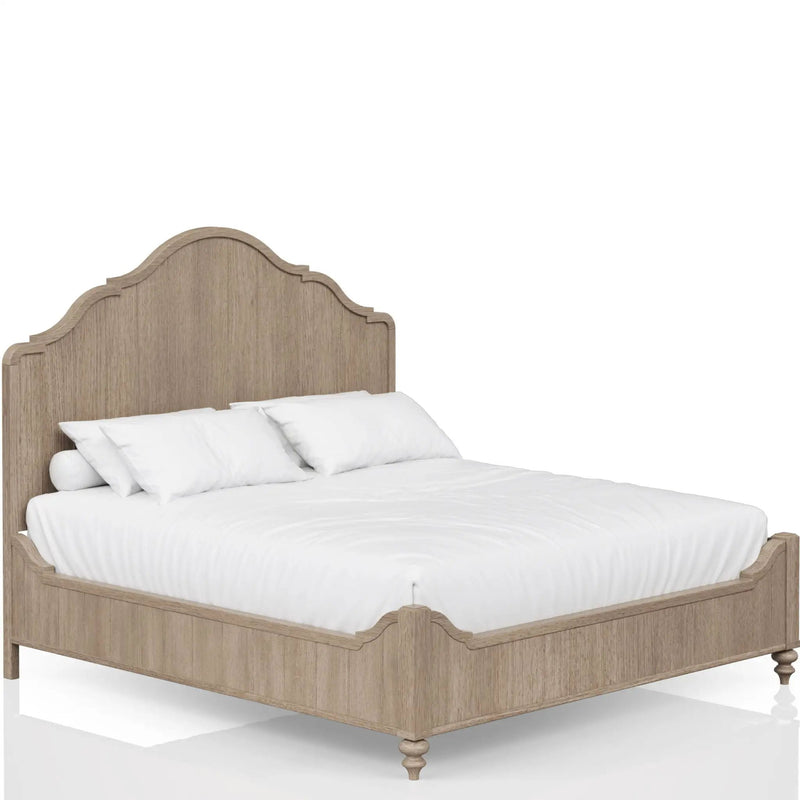 Elegant Design Panel Bed With Transitional Casual Design by HouseOfZazla