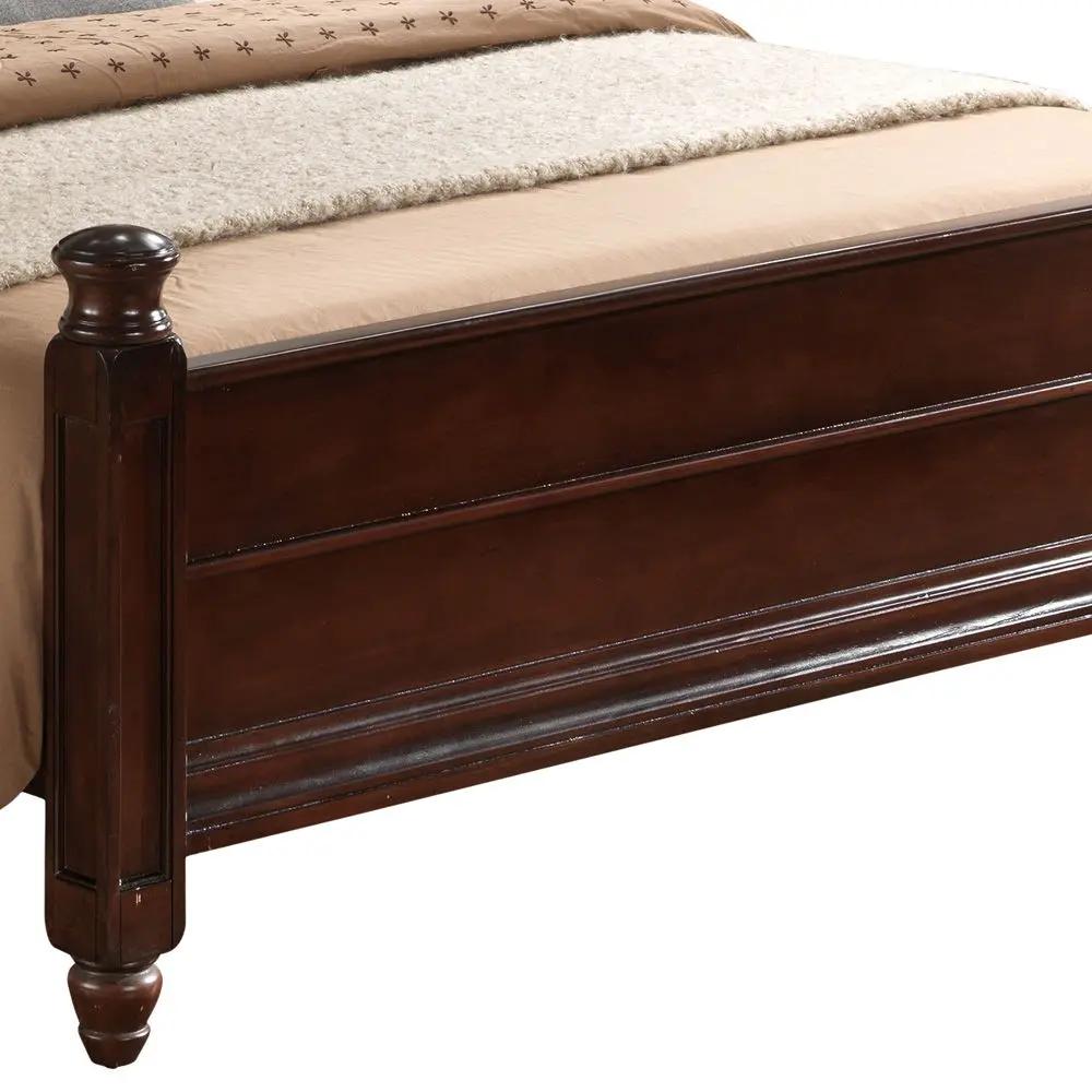 Bed Hand Carved Traditional by HouseOfZazla