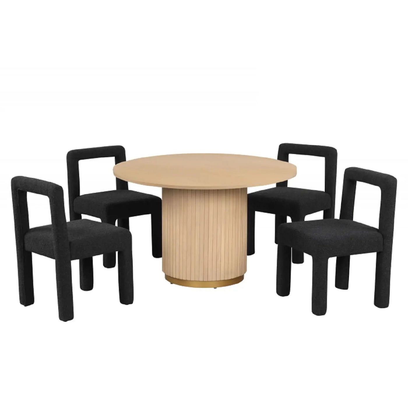 Dining Chairs With Square Open Back (Set of 2) by HouseOfZazla