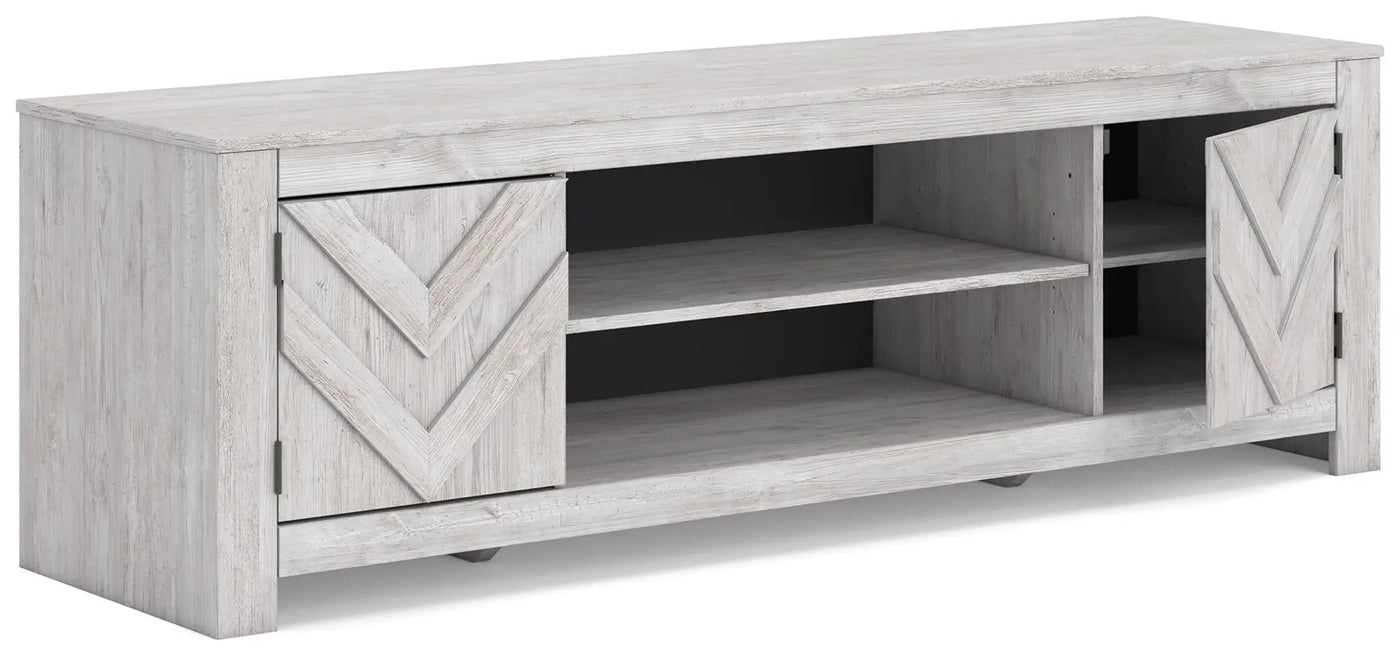 Cayboni - LG TV Stand With Fireplace Option by Unique Piece Furniture