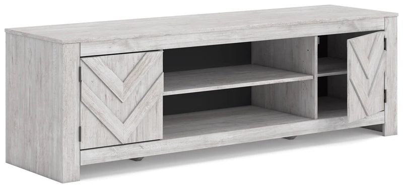 Cayboni - LG TV Stand With Fireplace Option by Unique Piece Furniture