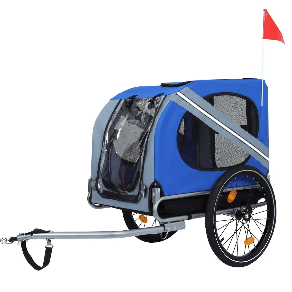 Large Folding Bike Trailer for Dogs by HouseOfZazla