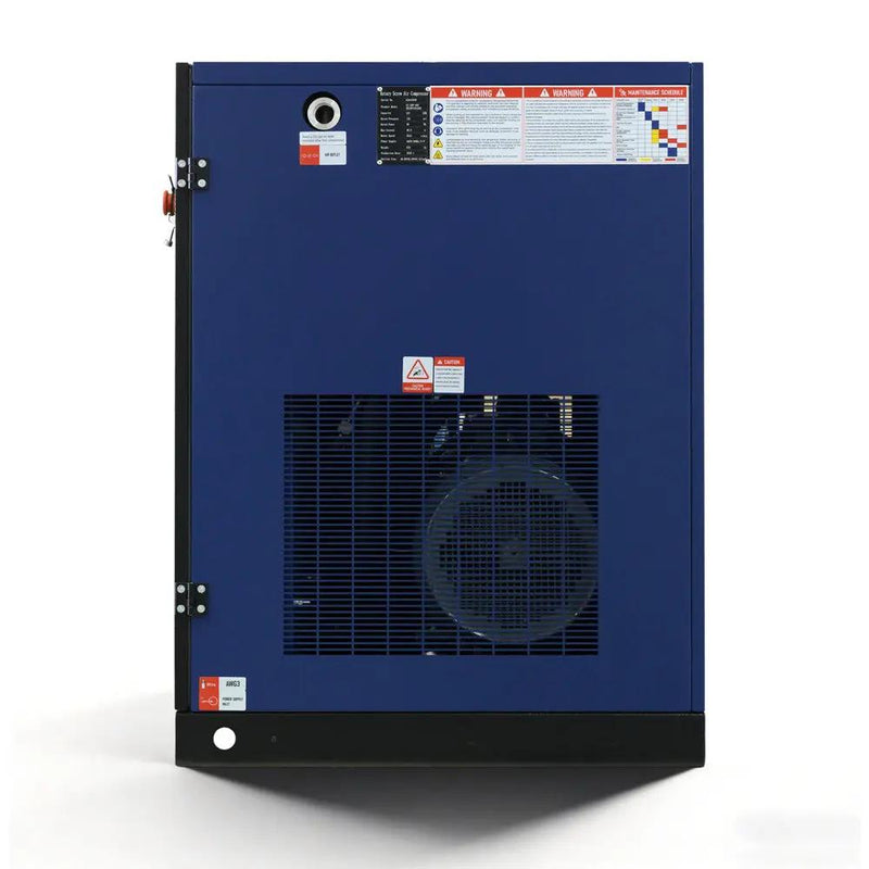 123CFM Rotary Screw Air Compressor, 30HP, 125PSI, 460V 3PHASE 60HZ by Chery Industrial