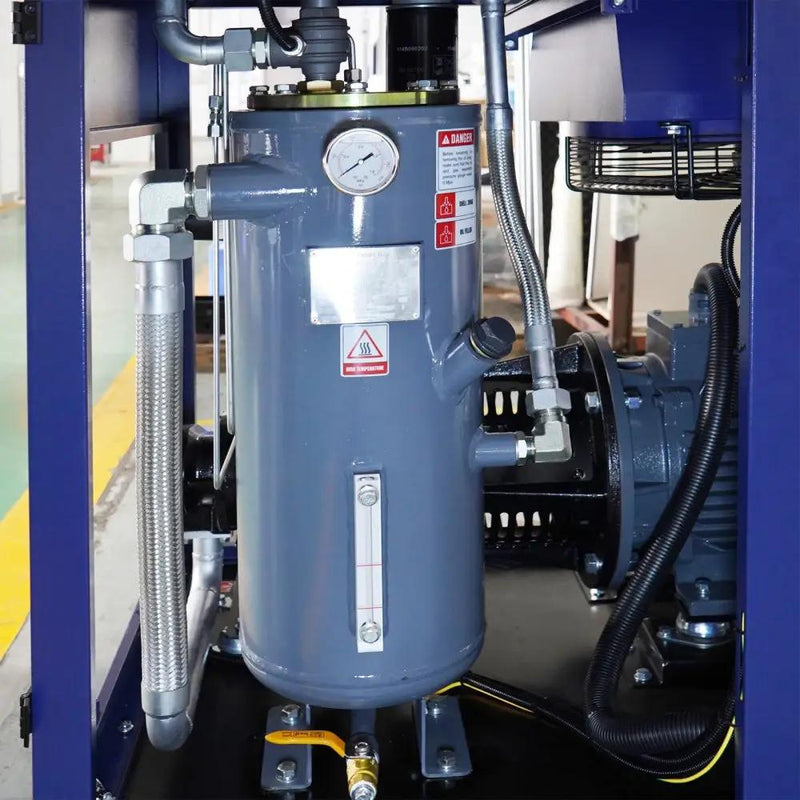 123CFM Rotary Screw Air Compressor, 30HP, 125PSI, 460V 3PHASE 60HZ by Chery Industrial
