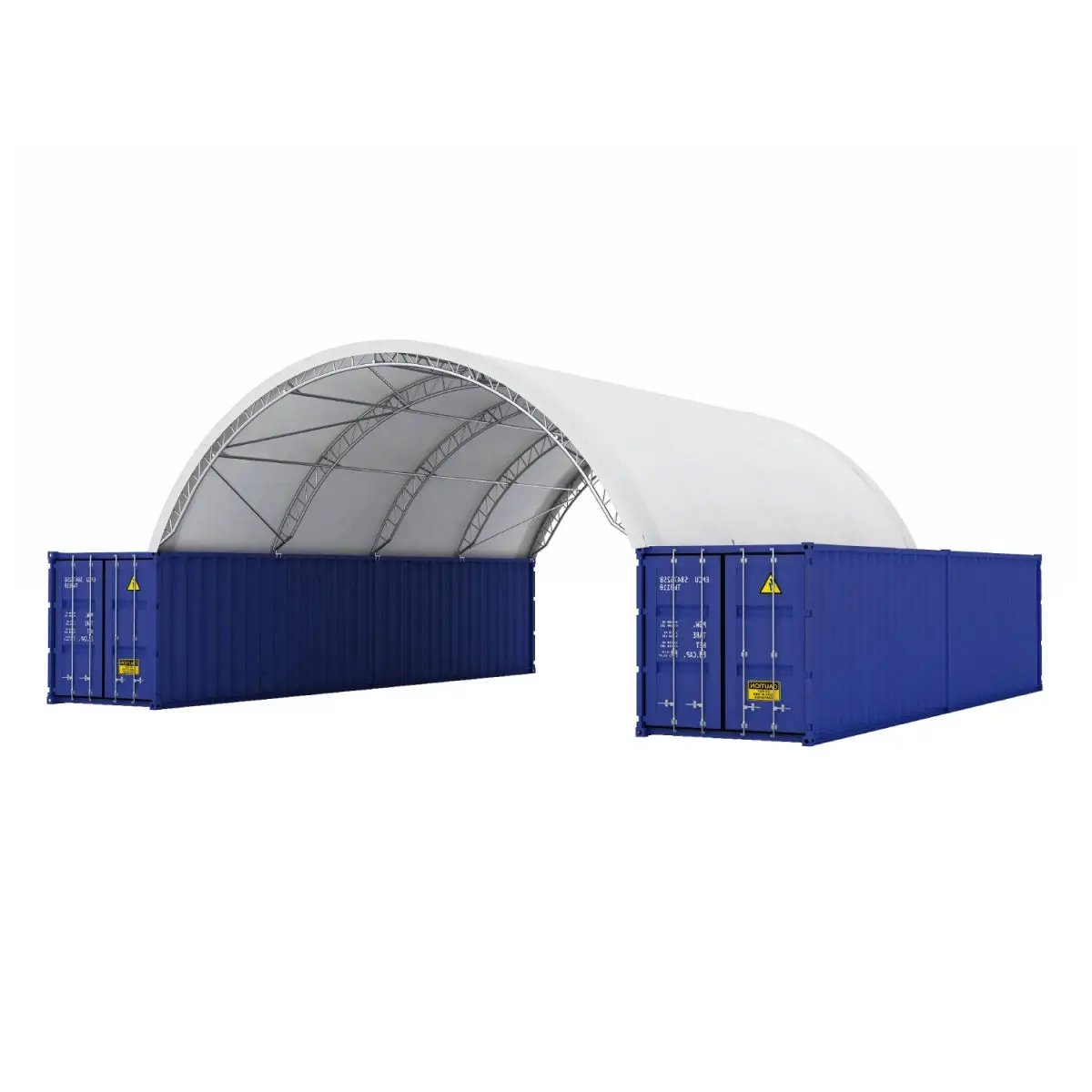 30'x40'x10' Double Truss Shipping Container Shelter by Chery Industrial