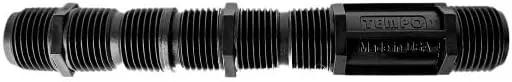 USA Made - Premium 1/2 Inch x 6 Inch MIPT Poly Cut-Off Sprinkler Height Extender Riser Nipple Adjustable Length (Fits Most Brands Orbit, Rain Bird, Hunter, Irritrol & More) (2) by GreenHaven Gardens