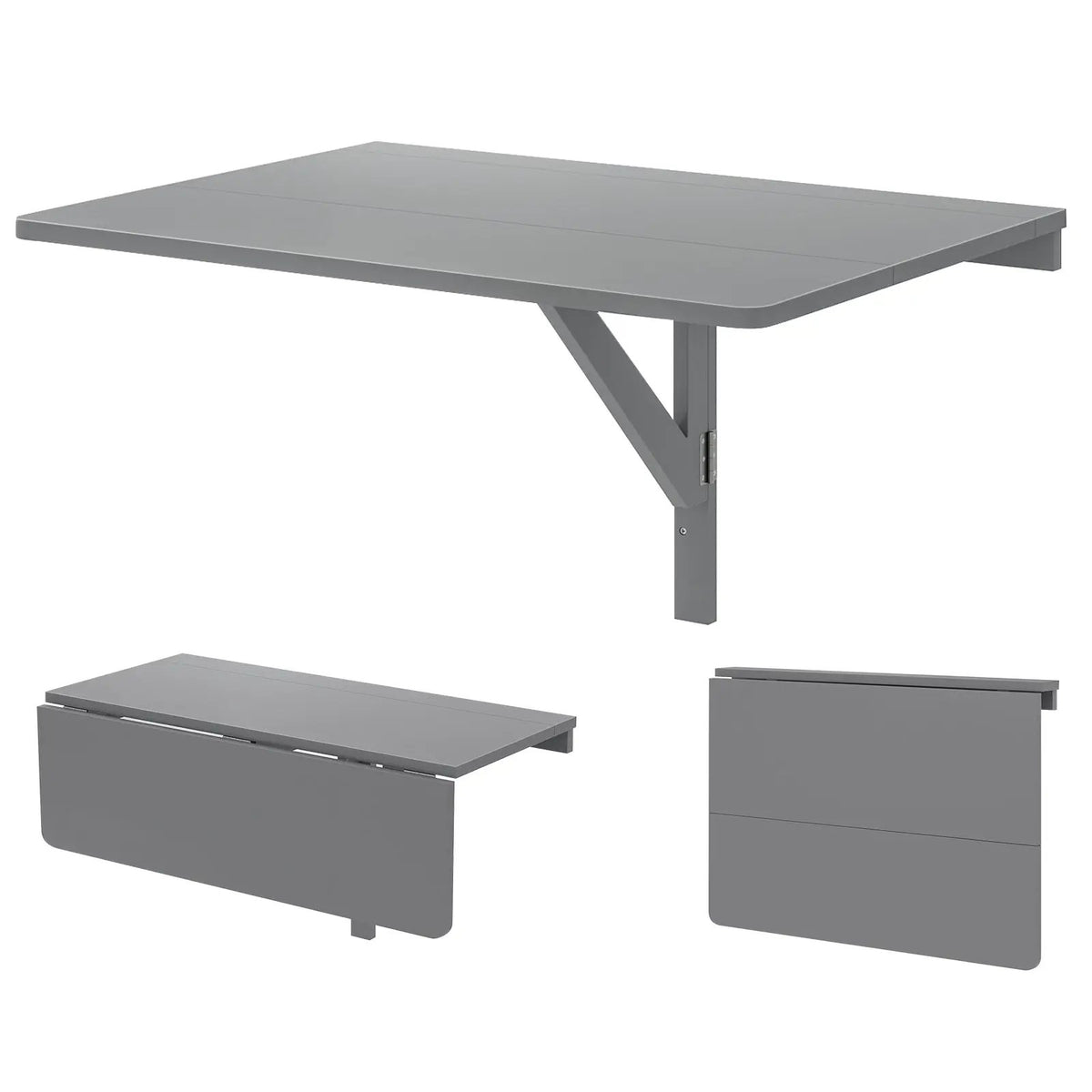 31.5 x 23.5 Inch Wall Mounted Folding Table for Small Spaces, photo 10 of 12