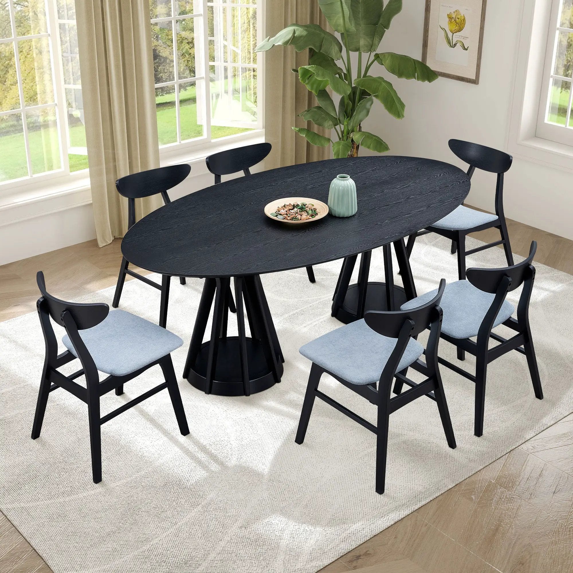 78.74 Inch Modern Dining Table by HouseOfZazla