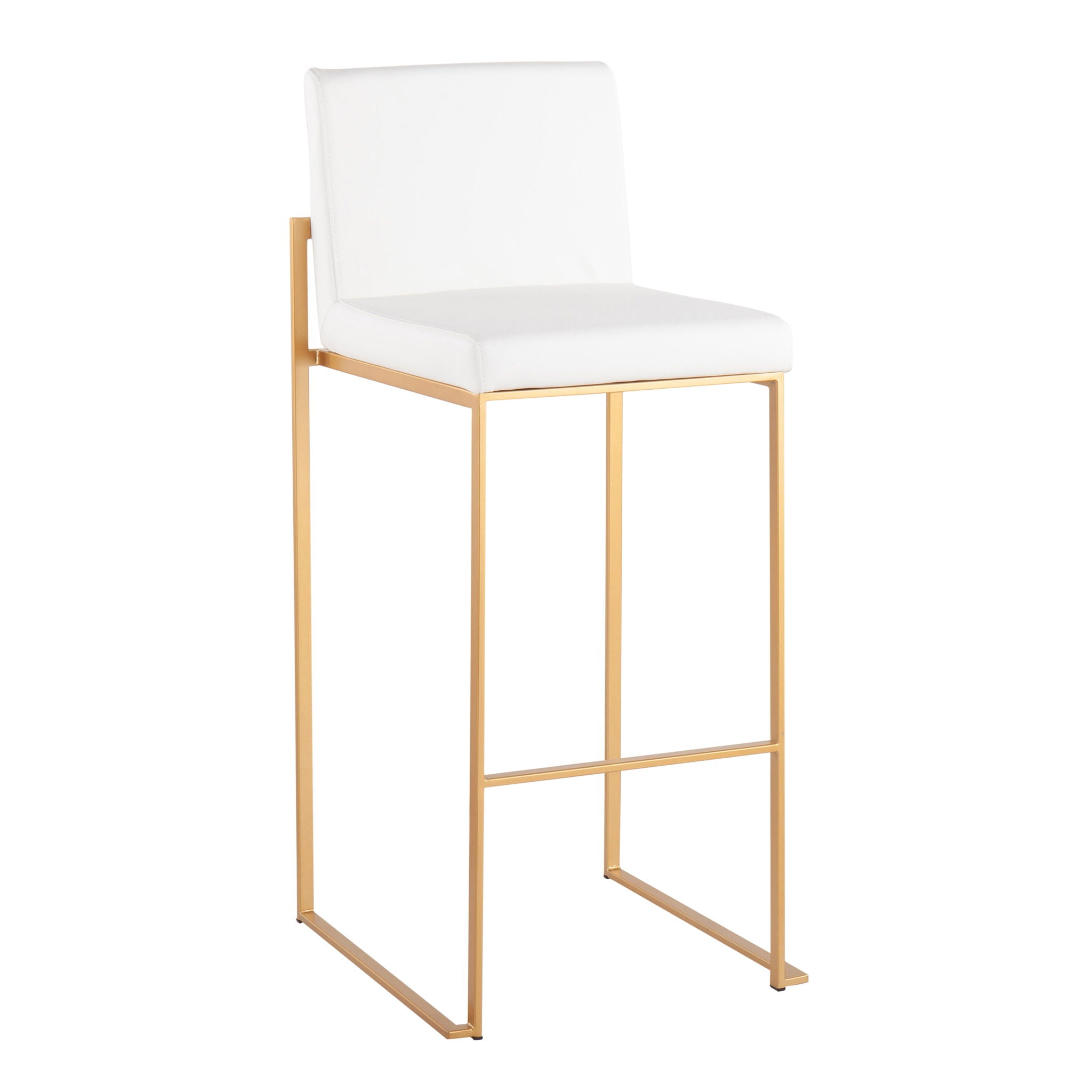 Fuji - Contemporary Design High Back Barstool by Unique Piece Furniture