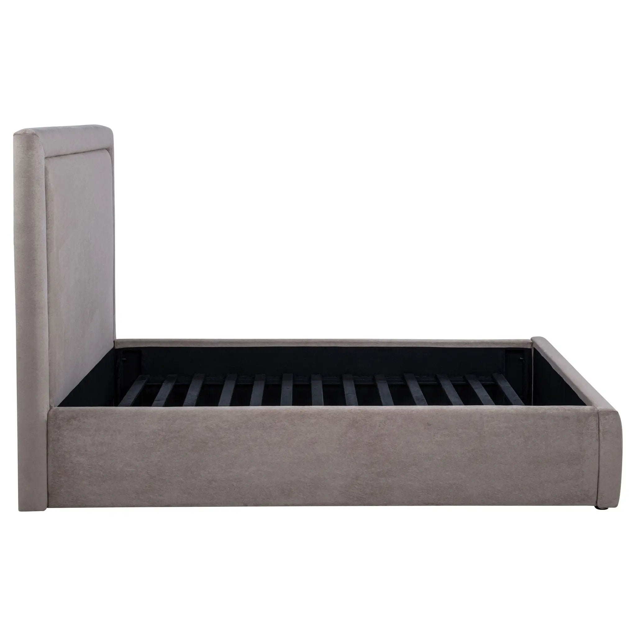 Lawson 54-inch Upholstered Full Panel Platform Bed Mushroom by Unique Piece Furniture