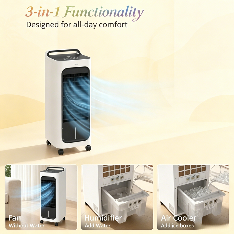 Swamp Cooler Air Conditioner with Three Refreshing Modes by HouseOfZazla