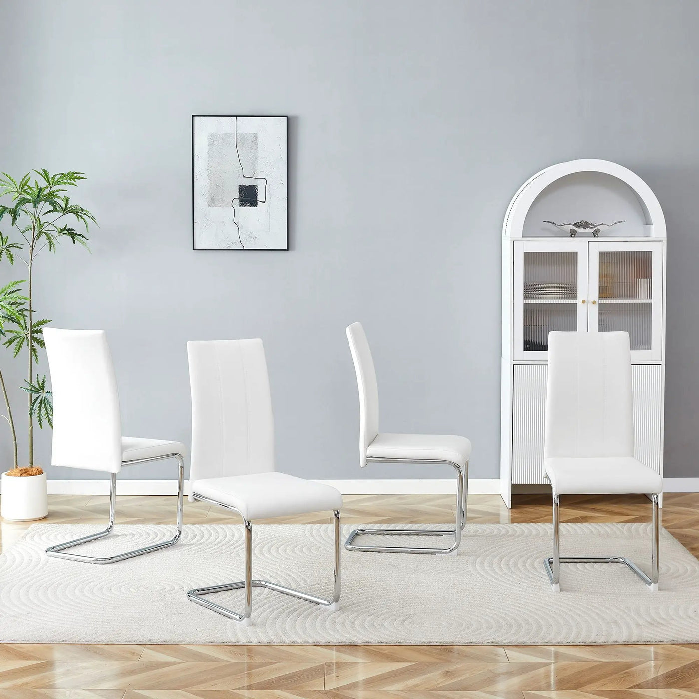Modern Upholstered Dining Chairs For Dining Room by HouseOfZazla